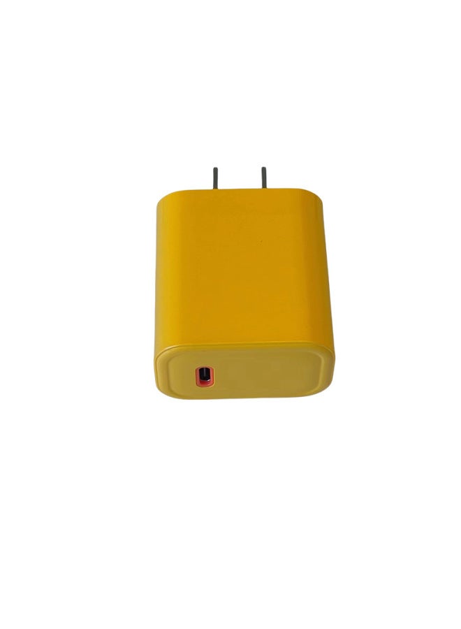 Supply A C Certified PD Fast Charger 5V3A,9V3A,12V2.5A,20V 1.5A PD Multi-port-Color:Orange-Specifications:Us Power Adapter Pd30w A+c