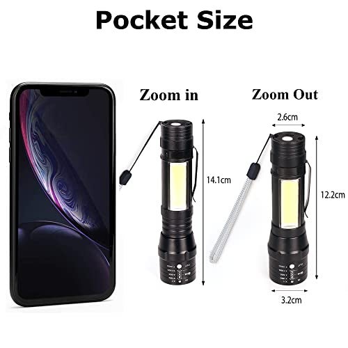 Care4 Care 4 Metal Body Flashlight, Black, Pack of 1 - Image 4