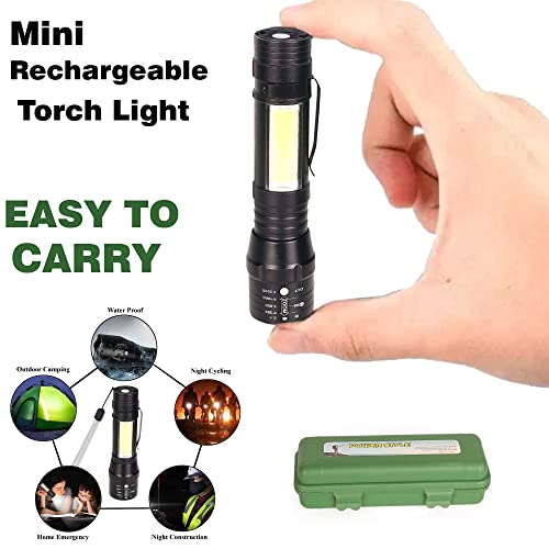 Care4 Care 4 Metal Body Flashlight, Black, Pack of 1 - Image 3