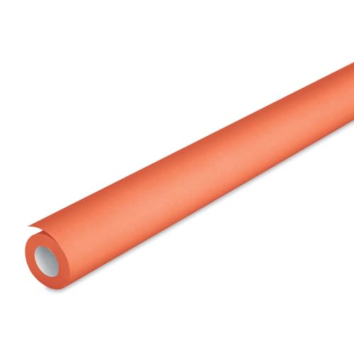 Fadeless Bulletin Board Paper, Fade-Resistant Paper for Classroom Decor, 24” x 60’, Orange, 1 Roll - Image 1
