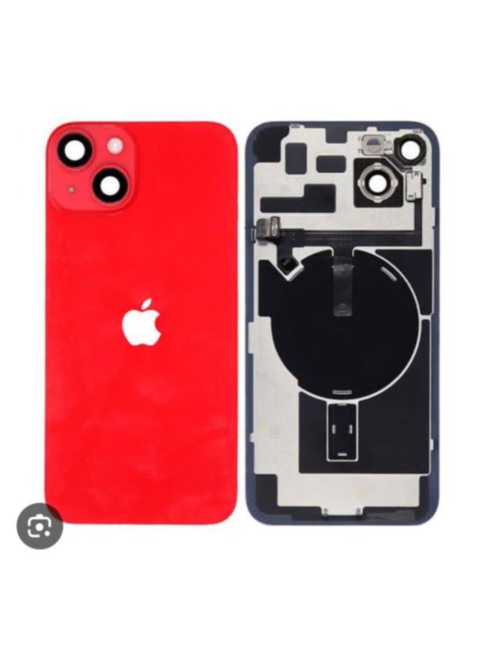 Replacement Mid-Frame housing Cover for iphone 14 plus Red