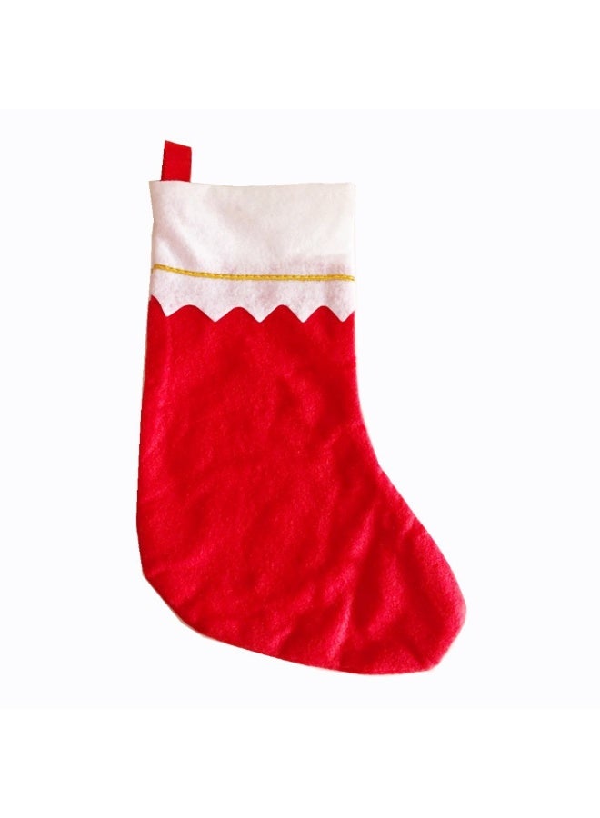 إسكدنيا عيد الميلاد جوارب حقائب عيد الميلاد موقد معلق الجوارب الأحذية لعطلة ديكور عيد الميلاد - Image 1