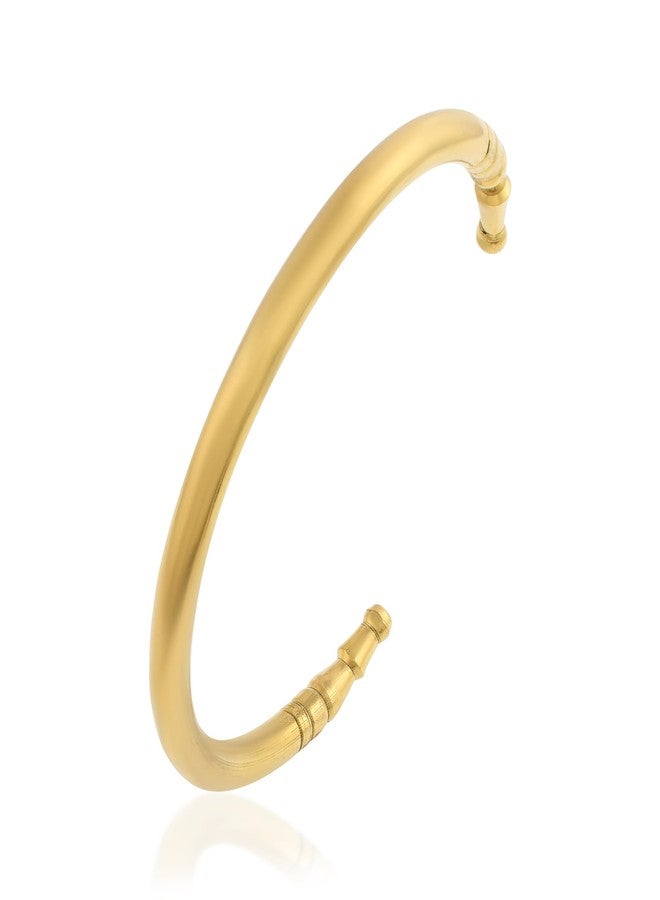 morir Brass Tube Shape Design Adjustable Free Size Kada/Bracelet Jewellery for Unisex - Image 1