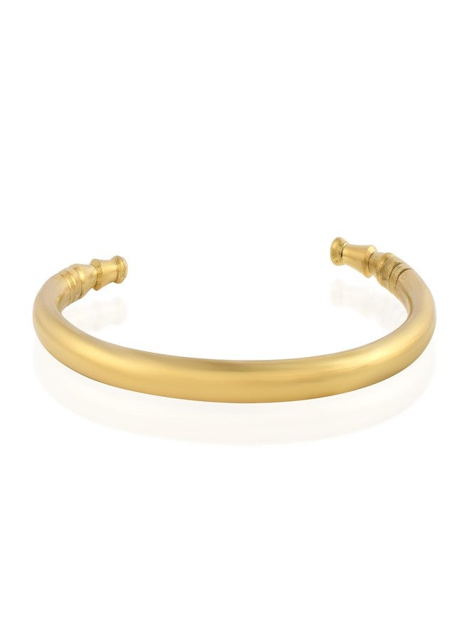 morir Brass Tube Shape Design Adjustable Free Size Kada/Bracelet Jewellery for Unisex - Image 2
