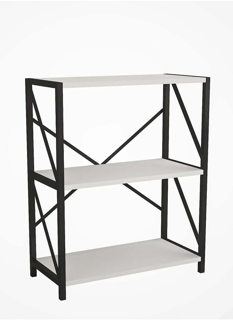 AGD Coffee corner table, consisting of 3 shelves that allow the coffee machine and coffee corner accessories to be placed, console table, modern and multi-use, for the living room, corridor and kitchen.  - Image 5