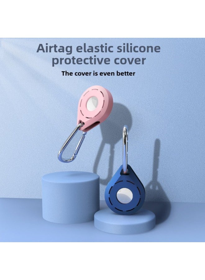 Generic - Drop Apple Airtag Protective Case Airtags Silicone Protective Case Apple Tracker Protective Case-Colour:Orange-Applicable Model:Matching Bracelet - Image 1