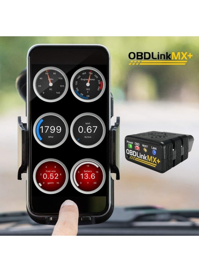 او بي دي فاحص أعطال السيارات الاحترافي والذكي +OBDLink MX - بلوتوث للآيفون وأندرويد وويندوز - Image 1
