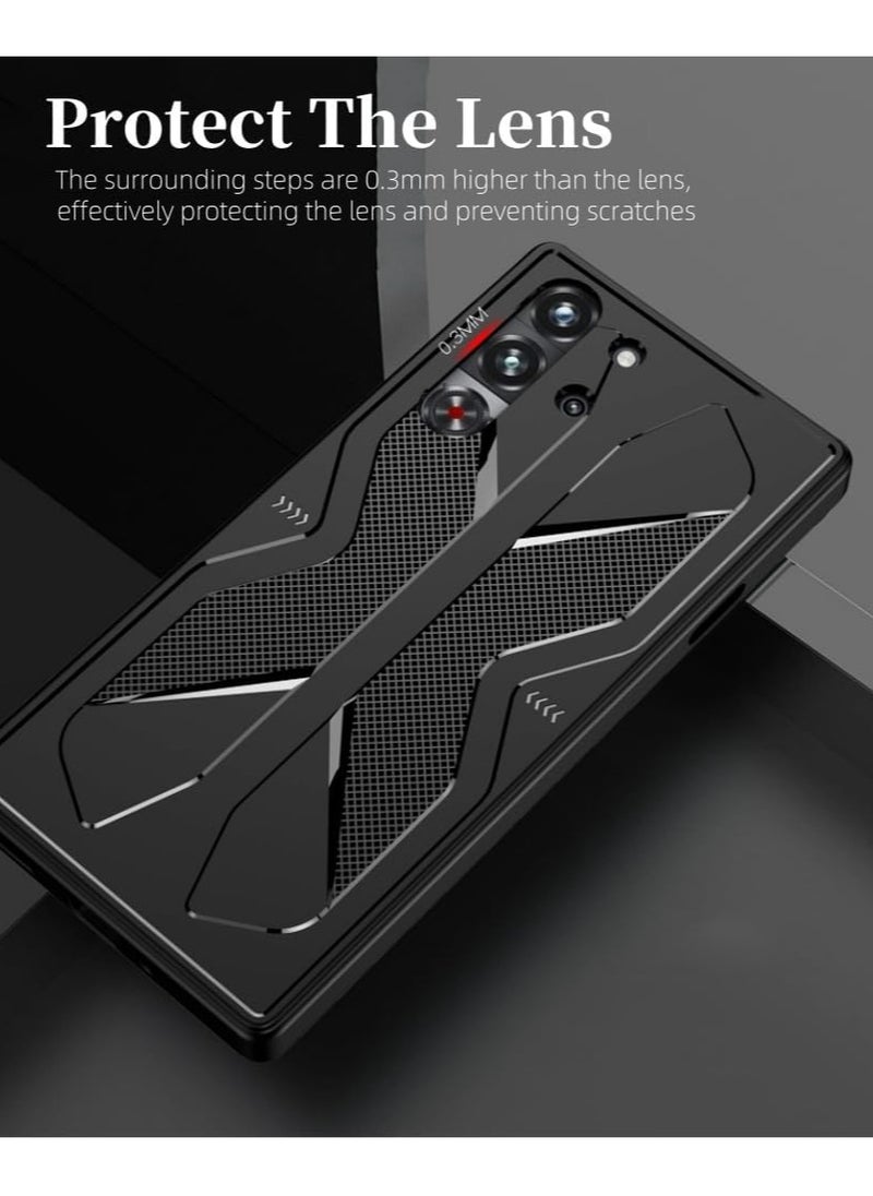 بيوينتي - حافظة لهاتف Nubia Red Magic 10 Pro / 10 Pro+، مادة TPU الناعمة، حافظة مضادة للصدمات، غطاء واقٍ مضاد لبصمات الأصابع، حافظة هاتف لهاتف ZTE Nubia Red Magic 10 Pro / 10 Pro+ - Image 1