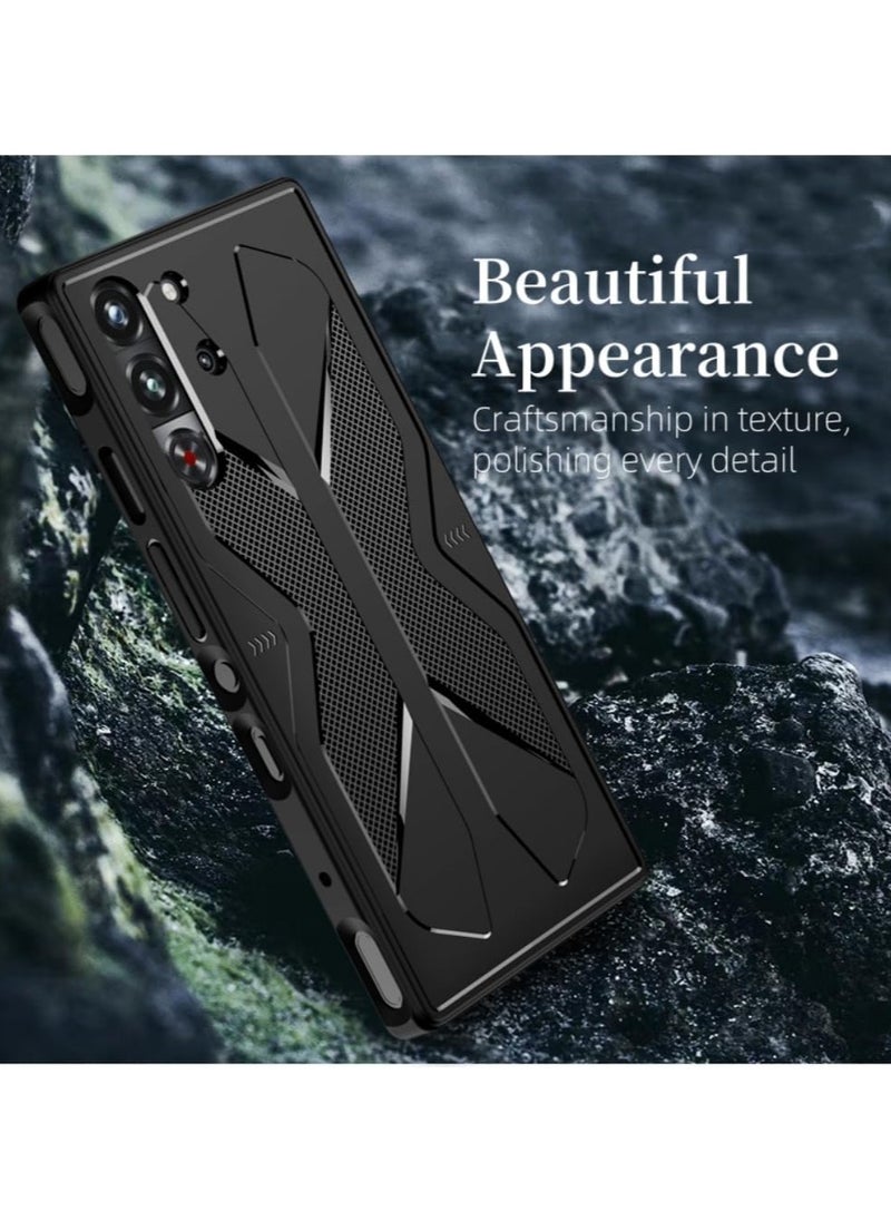 بيوينتي - حافظة لهاتف Nubia Red Magic 10 Pro / 10 Pro+، مادة TPU الناعمة، حافظة مضادة للصدمات، غطاء واقٍ مضاد لبصمات الأصابع، حافظة هاتف لهاتف ZTE Nubia Red Magic 10 Pro / 10 Pro+ - Image 1