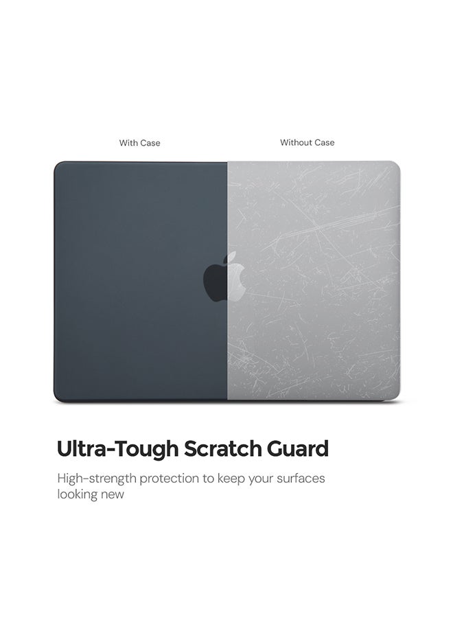 O Ozone Matte Case Compatible with MacBook Pro 14 inch (A2442,A2779,A2918,A2992)2021 (A3112,A3185,A3401)M4 2024 Case+Keyboard Cover & Protector,Black - Image 2