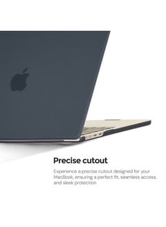 O Ozone Matte Case Compatible with MacBook Pro 14 inch (A2442,A2779,A2918,A2992)2021 (A3112,A3185,A3401)M4 2024 Case+Keyboard Cover & Protector,Black  - Image 4