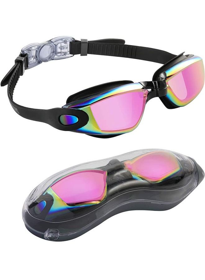 Rock Pow Swim Goggles, Swimming Goggles No Leaking Full Protection Adult Men Women Youth - Image 1