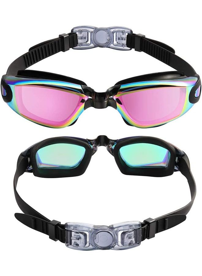 Rock Pow Swim Goggles, Swimming Goggles No Leaking Full Protection Adult Men Women Youth - Image 2