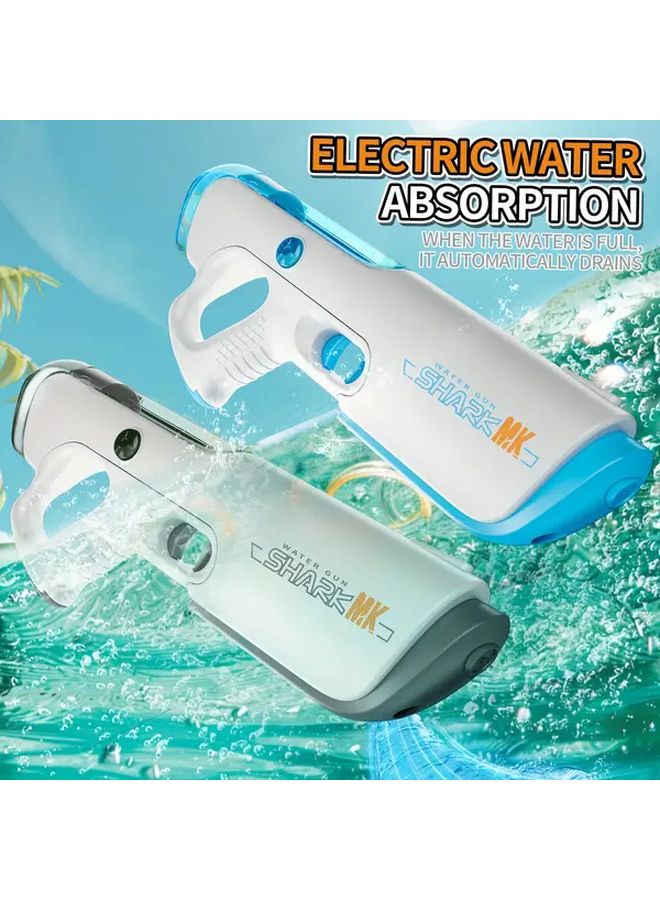 Electric Water Gun With Pulse Style Blue Large Tank Long Range Outdoor Play - Image 5