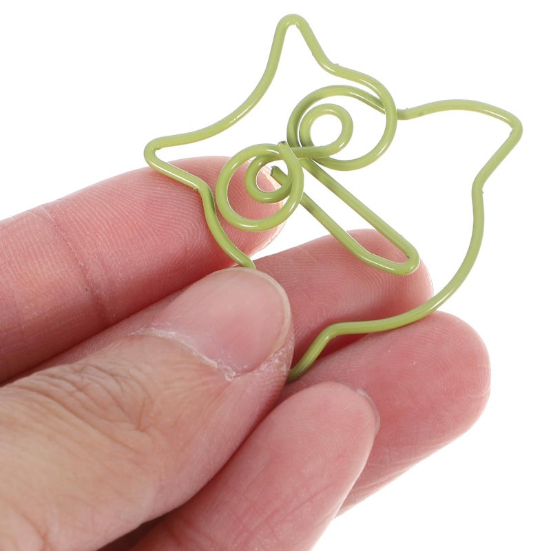 Colorful Owl Shaped Paper Clips 50 Pack Cute Animal Design for Office School Organizing - Image 4