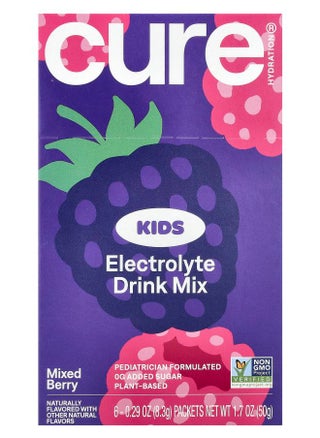 Kids Electrolyte Drink Mix Mixed Berry 6 Packets 0.29 oz (8.3 g) Each - pzsku/ZC62F5968BD6D082DFC5CZ/45/_/1728489066/69dcf3b3-2f02-4a98-97ee-4bd01d393d78