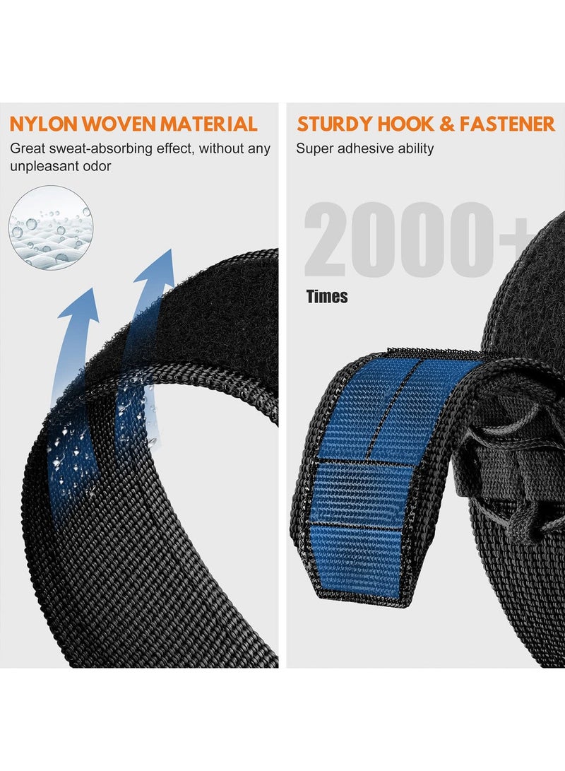 X-level Rugged Military Tactical Nylon Braided Sport Bands Compatible with Apple Watch 41mm 40mm 38 mm for Men, Woven Solo Loop Designed Straps for iWatch Series 9 8 7 6 5 4 3 2 1 SE/Hermès - Image 2