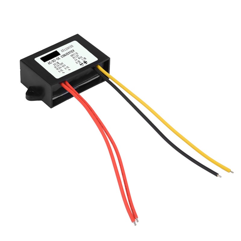 AC To DC Converter 3A: Flame-Retardant Case Low Heat Generation - Waterproof Shockproof Power Supply Module for Automotive Car Audio Outdoor Harsh Environments - Image 5