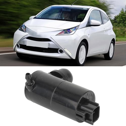 Ymiko Windscreen Washer Pump 85330-02030 Washer Pump Outlet Windscreen Washer Fluid Pump Compatible with AYGO SED WG AURIS HYBIRD AVENSIS - Image 2
