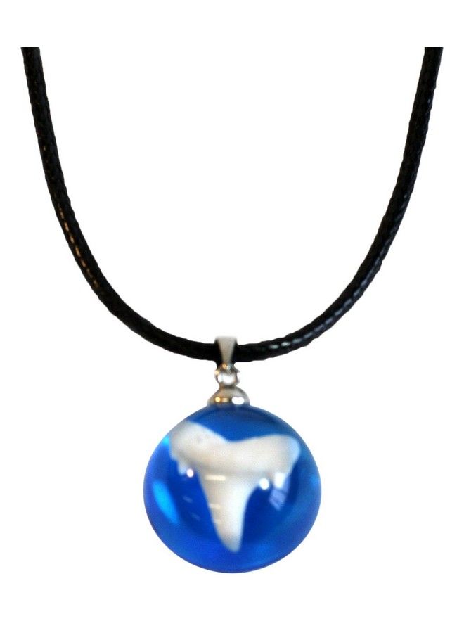 REALBUG Oceanic Shark Tooth Necklace Oceanic Blue  - Image 1
