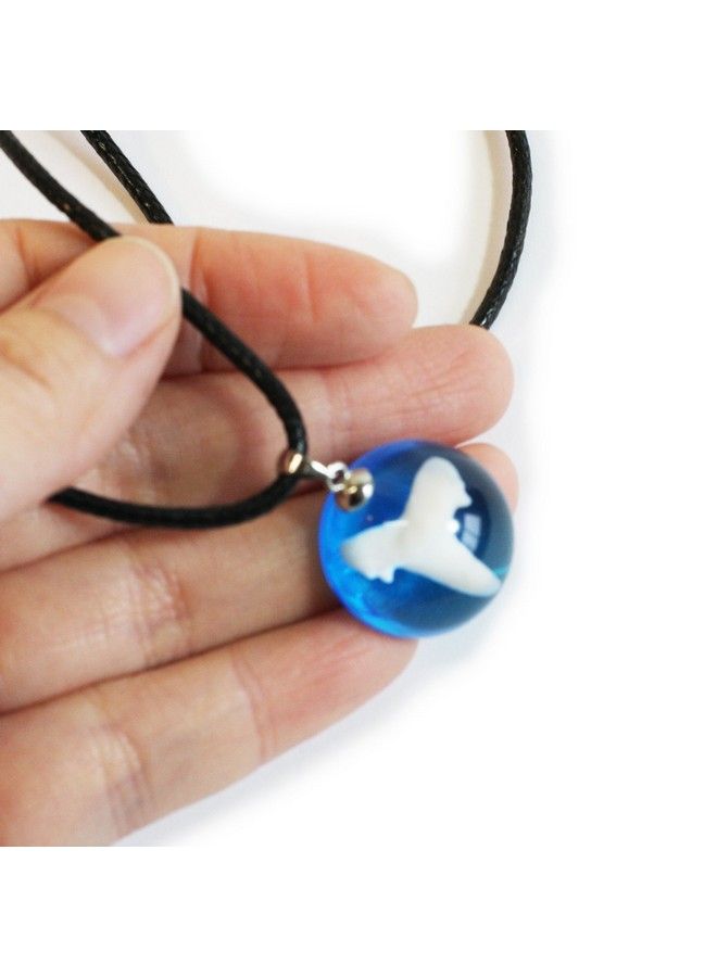 REALBUG Oceanic Shark Tooth Necklace Oceanic Blue  - Image 3