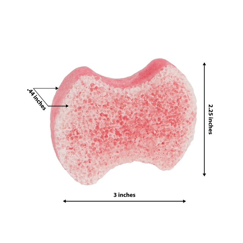 spongeables Spongables Pedi Scrub Foot Exfoliating 5+ Wash Travel Sponge, Lavender, 6 Count - Image 2