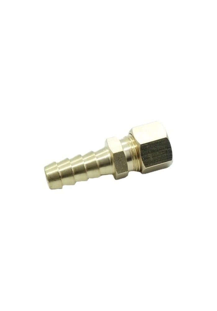 CDQBWKJGFJ 2 قطع ضغط 3/8" أنبوب OD إلى 3/8" تركيب خرطوم - Image 2
