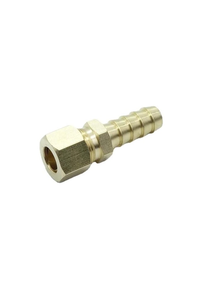 CDQBWKJGFJ 2 قطع ضغط 3/8" أنبوب OD إلى 3/8" تركيب خرطوم - Image 1