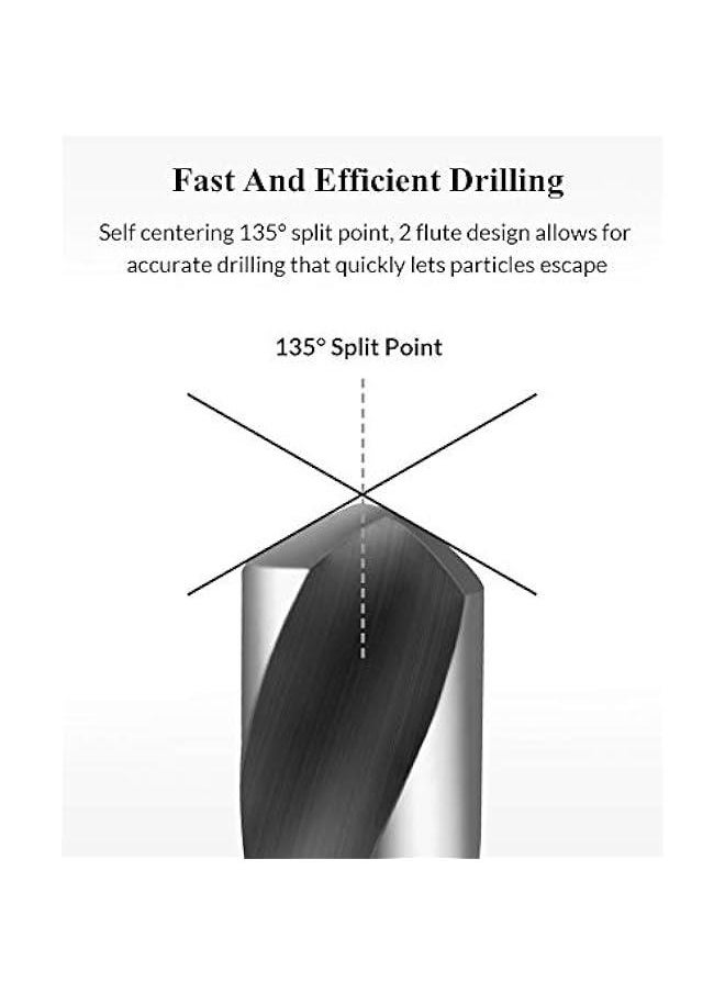 Arabest VIX Bits Self Centering Clic Change Door Hinge Drill Bit Set, 5/64, 7/64, 9/64, 11/65, 5mm, 13/64, 1/4  - Image 4