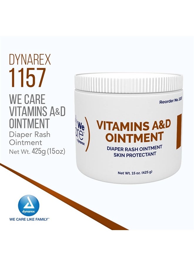 Vitamins A & D Ointment, Ointment with Vitamin A and Vitamin D Skin Protectant, for Diaper Rash and Discomfort, White, 15 oz Jar - pzsku/ZC62FBE12C4CFDB3E2B86Z/45/_/1715652491/73ce4832-a8d8-4e10-98b6-d3edbc34ad51