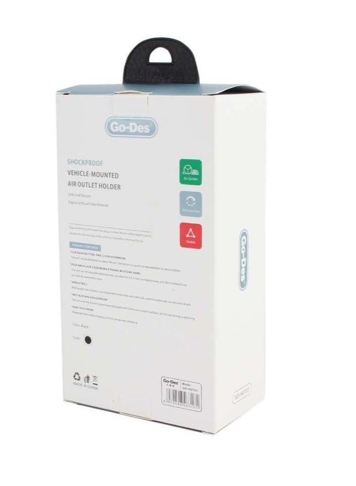 ELTRAZONE Shockproof Vehicle-Mounted Air Outlet Bracket Holder – Secure and Durable Car Phone Mount - Image 4