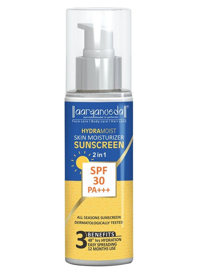 Aryanveda Hydra Moist Moisturizer For Body & Face With Spf30 For Men & Women 200Ml (Pack Of 2) - Image 1