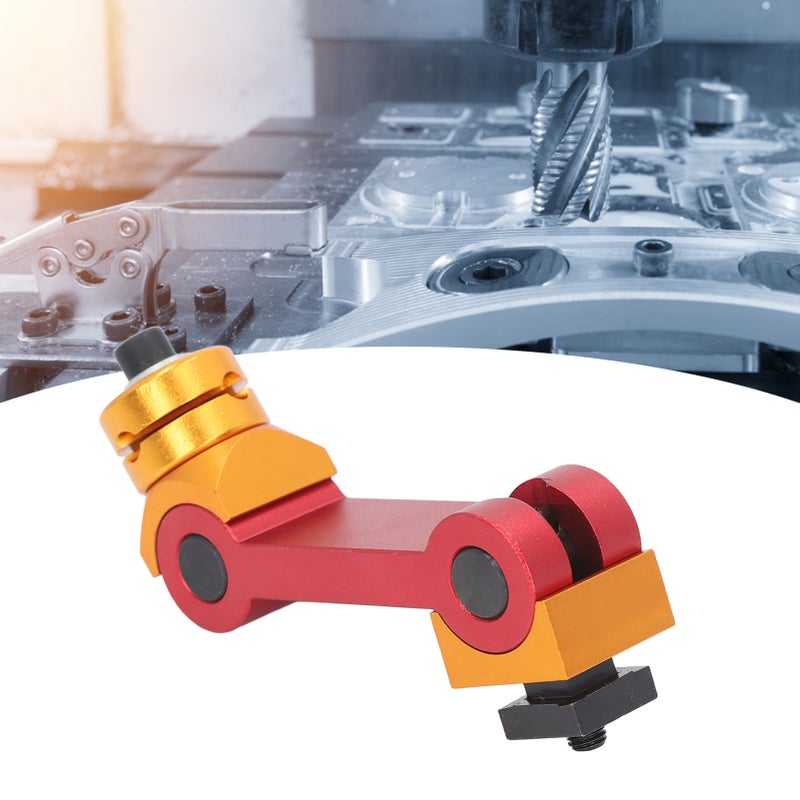CNC Work Stop Locator Adjustable Vise Stop Limiter Mill Machine Workpiece for T Slot - Image 1