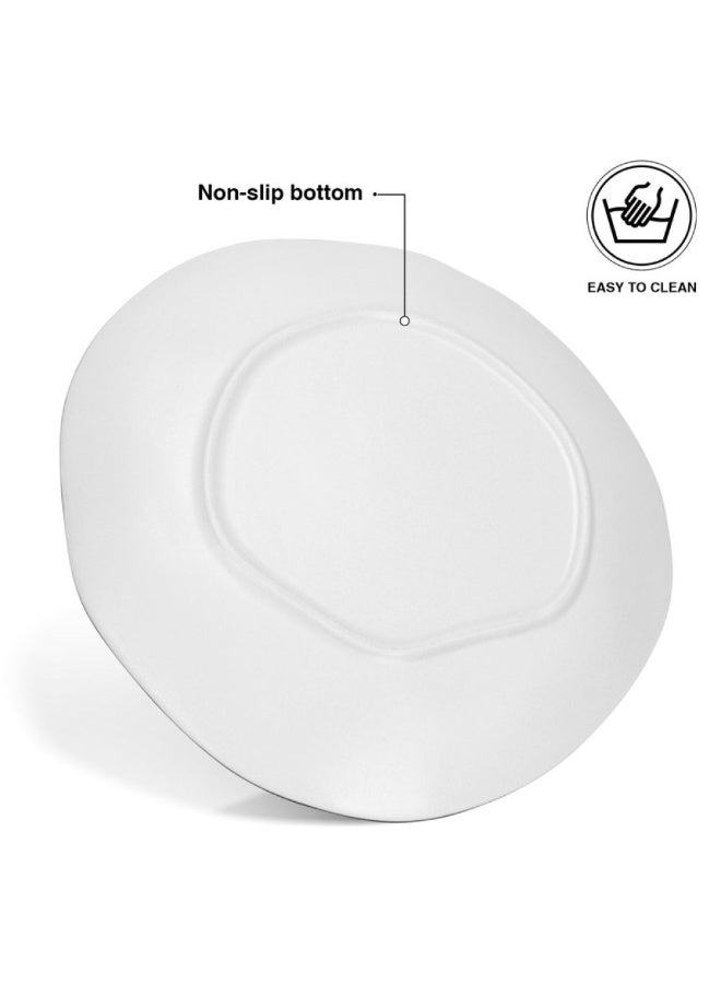 Fissman Side Plates Set 2pcs 21cm Porcelain Dessert Plates - Image 4