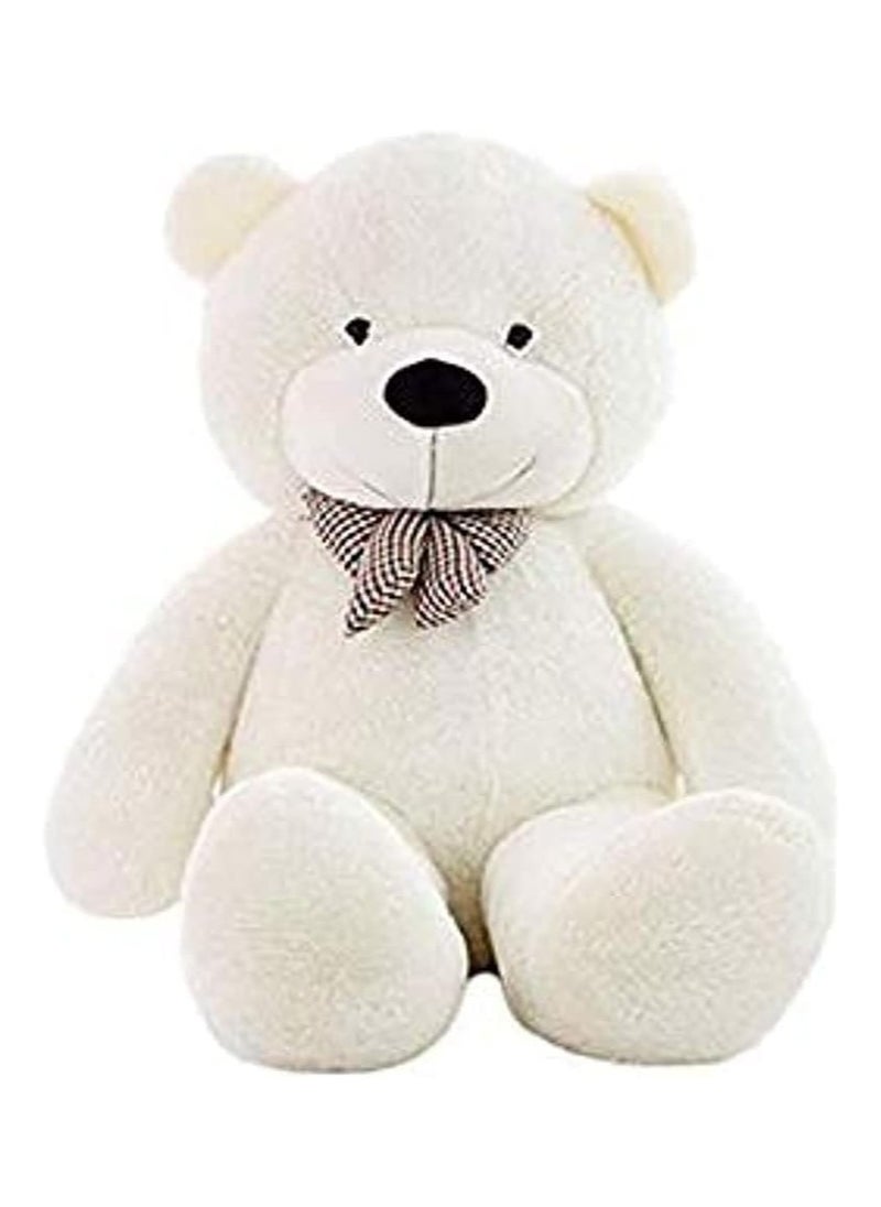 Generic - Giant Teddy Bear - 100cm White Plush Stuffed Toy Doll - Large Birthday Gift for Kids, Girlfriend, Wife - Adorable and Cuddly Companion for All Ages - Image 1