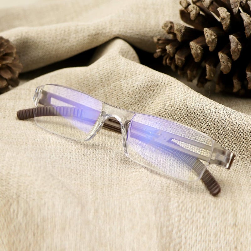 VisionGlobal 5/8 Pairs Reading Glasses, Computer Reading Glasses for Women and Men, Fashion Square Eyewear Frame - Image 5