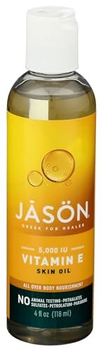 Jason Vitamin E 5,000 IU Oil - All Over Body Nourishment Jason Natural Cosmetics 4 oz Liquid - Image 1