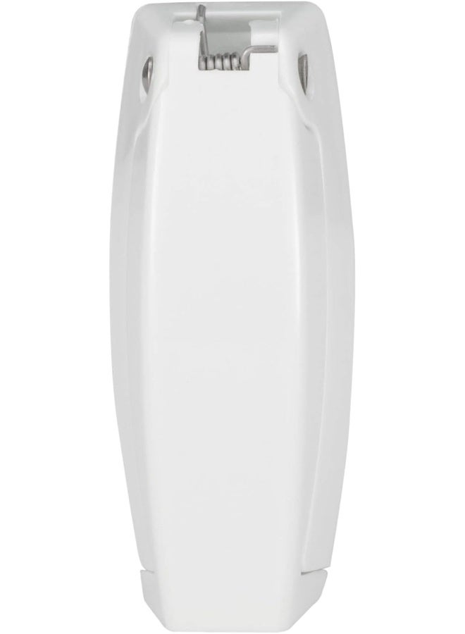 RecPro RV White Rounded Baggage Door Catch Compartment Clips Latch | Camper Trailer Motor Home (5 Pack) - Image 4