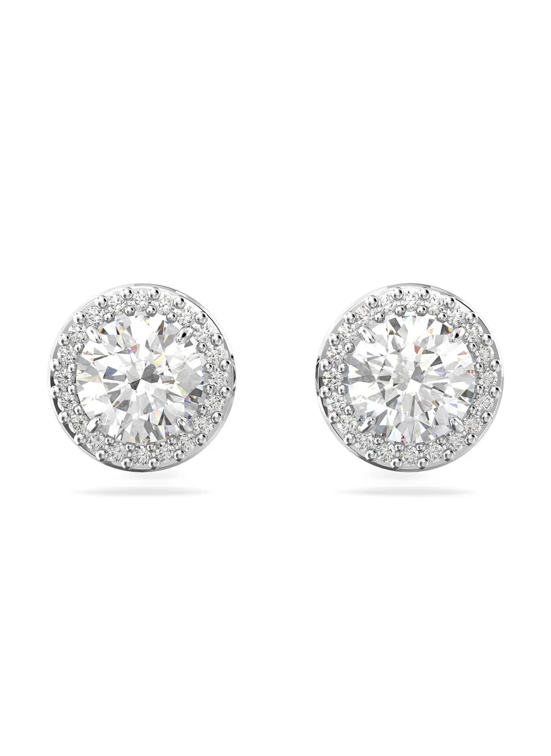 SWAROVSKI Constella Rhodium Plated Stud Earrings