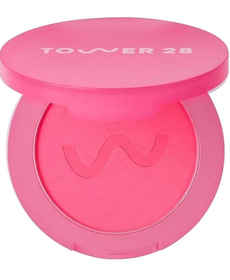 Tower 28 Jet Set Matte Blush Powder - Feliz Fresca - Image 1