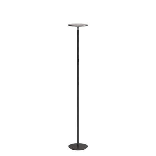 Brightech Sky LED Floor lamp, Torchiere Super Bright Floor Lamp for Living Rooms & Offices - Dimmable, Tall Standing Lamp for Bedroom Reading - Bronze - Image 4