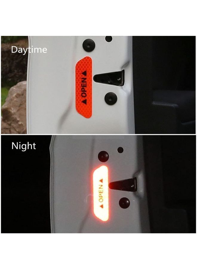 إيزي لايف 4 Pieces Car Door Open Reflective Warning Stickers - Image 3