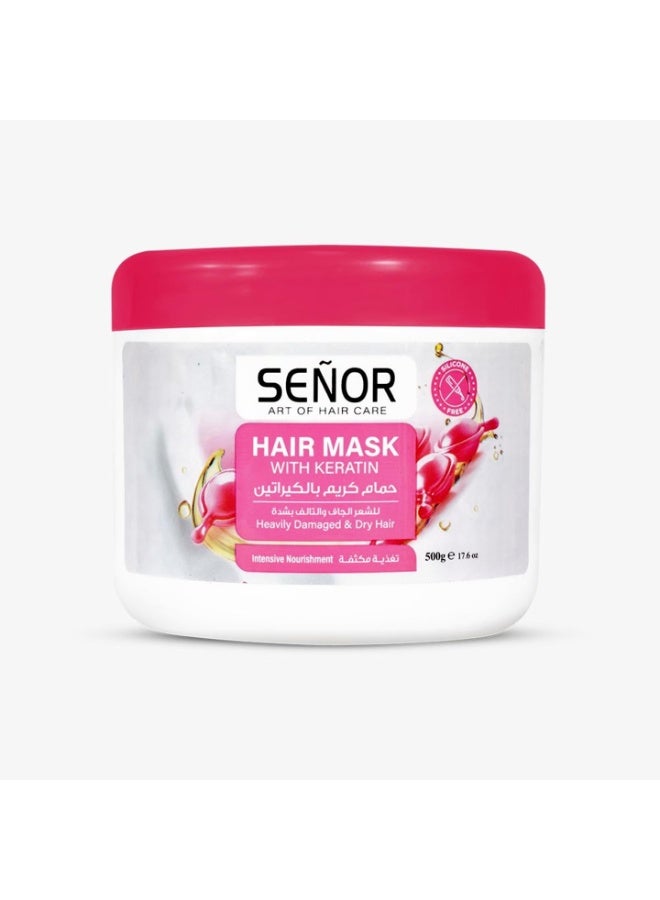 Senor Conditioning Hair Mask With Keratin 500g - Image 1
