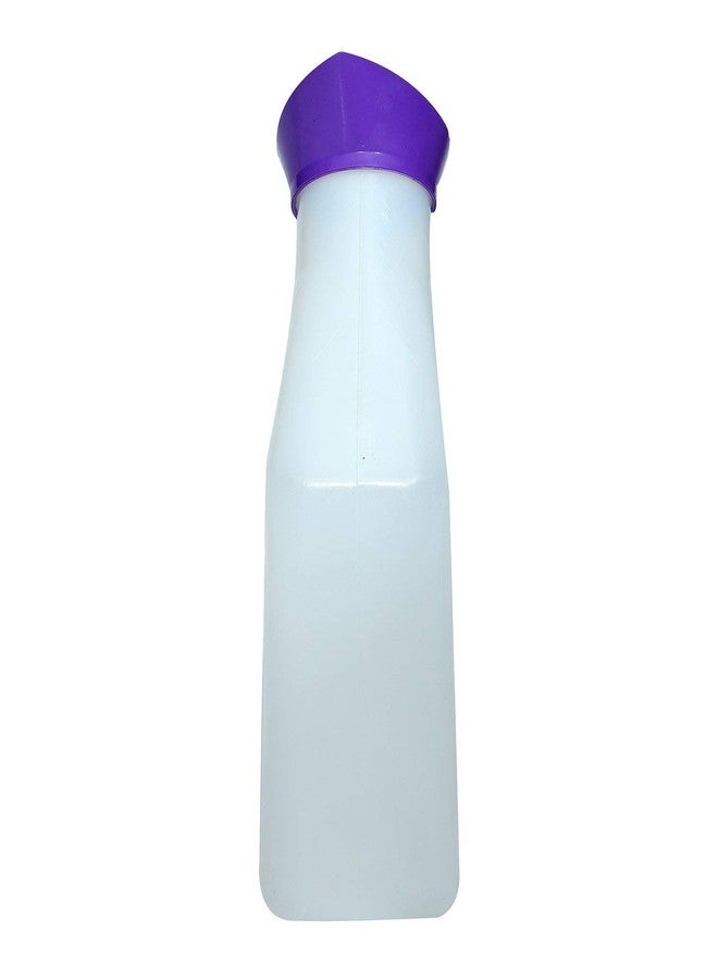 SMARTCARE Unisex Urinal Pot/Potty Pee Bottles - Portable 1000ml Male and Female Urine Collectors with Safety Cap | Convenient Pack of 5 for Travel and Home Use - Image 5