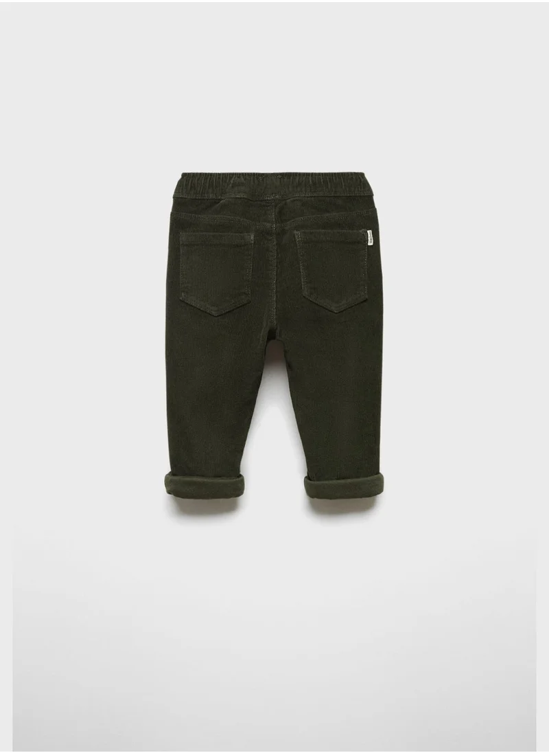 MANGO Kids Essential Corduroy Pants