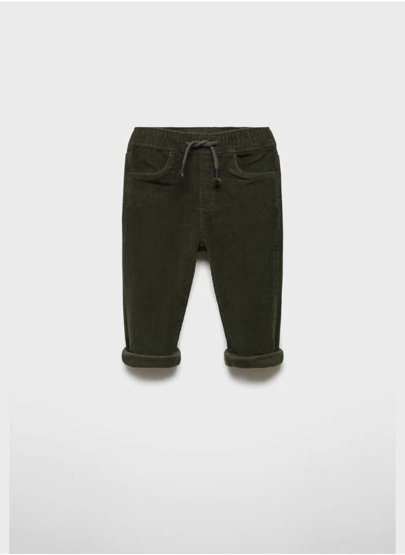 MANGO Kids Essential Corduroy Pants