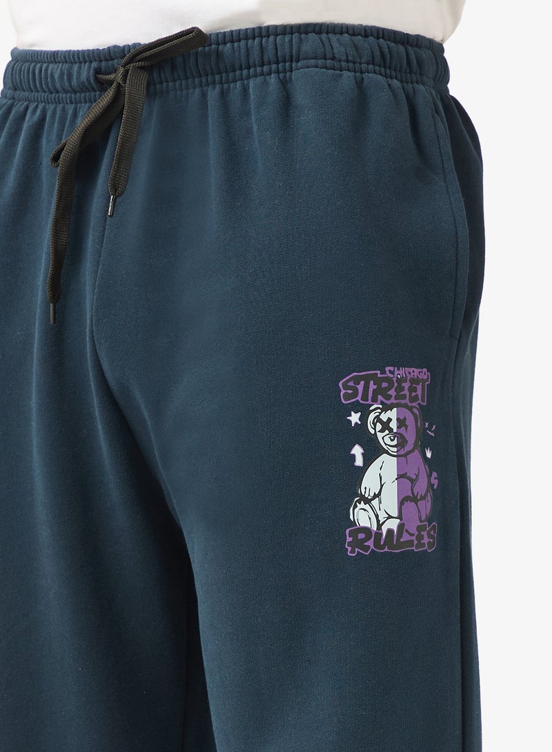 Seventy Five Basics Graphic Design Oversized Joggers - Image 4