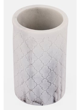 AMG Ceramic Toothbrush Holder, Grey  - Image 1