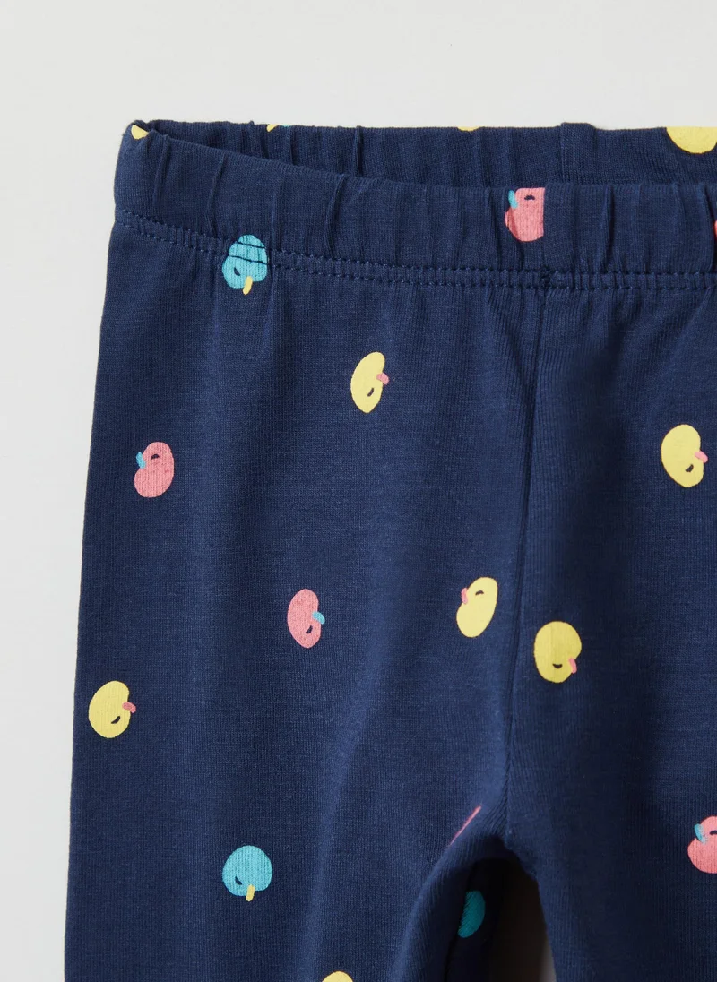 Ovs Printed Stretch Leggings
