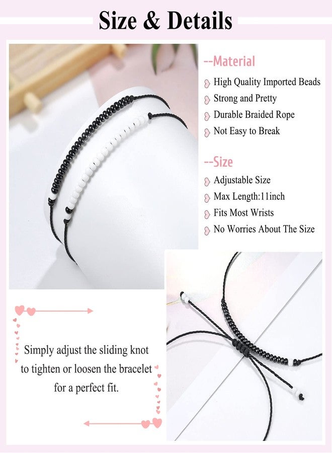 UNGENT THEM Valentines Day Gifts for Her Girlfriend Bracelet Gift Ideas Love My Girlfriend Gf Christmas Anniversary Birthday Romantic I Love You Gifts for Women Girlfriends Fiance - Image 4